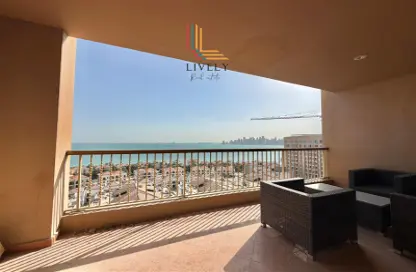 Apartment - 3 Bedrooms - 4 Bathrooms for rent in East Porto Drive - Porto Arabia - The Pearl Island - Doha