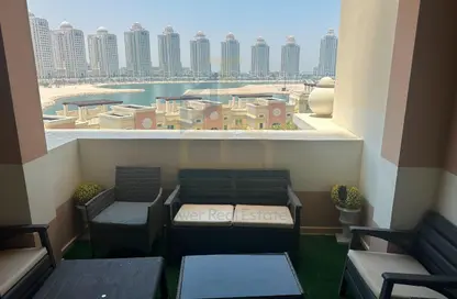 Apartment - 1 Bedroom - 2 Bathrooms for rent in Viva West - Viva Bahriyah - The Pearl Island - Doha Apartment - 1 Bedroom - 2 Bathrooms for rent in Viva West - Viva Bahriyah - The Pearl Island - Doha