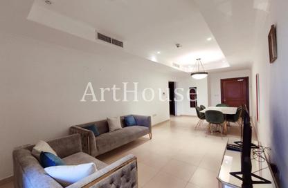 Apartment - 1 Bedroom - 2 Bathrooms for rent in West Porto Drive - Porto Arabia - The Pearl Island - Doha