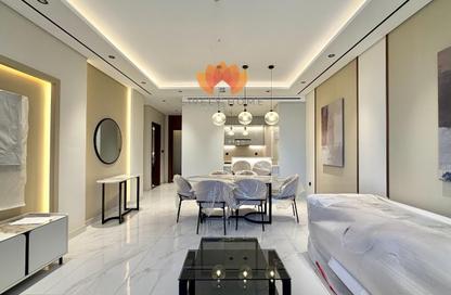 Apartment - 2 Bedrooms - 4 Bathrooms for rent in Artan Residence Apartments Fox Hills 150 - Fox Hills - Lusail