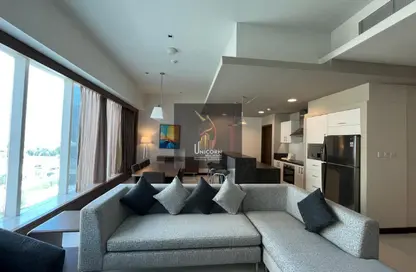 شقق فندقية - 2 غرف نوم - 2 حمامات للايجار في برج وست باي - الخليج الجنوبي - الخليج الغربي - الدوحة