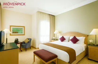 Hotel Apartments - 1 Bedroom - 1 Bathroom for rent in Corniche Road - Corniche Road - Doha