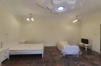 Apartment - Studio - 1 Bathroom for rent in Onaiza Street - Diplomatic Area - Doha