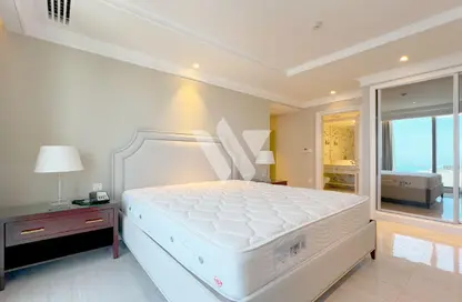 شقق فندقية - 2 غرف نوم - 3 حمامات للايجار في برج وست باي - الخليج الجنوبي - الخليج الغربي - الدوحة
