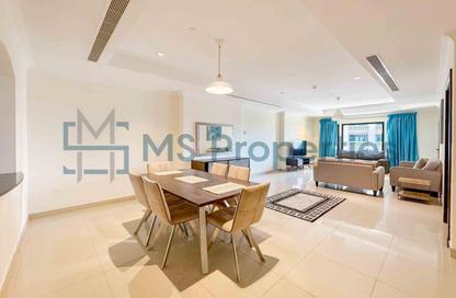 Apartment - 1 Bedroom - 2 Bathrooms for rent in West Porto Drive - Porto Arabia - The Pearl Island - Doha