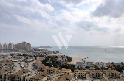 شقة - غرفة نوم - 2 حمامات للايجار في طريق بورتو الشرقي - بورتو أرابيا - جزيرة اللؤلؤة - الدوحة