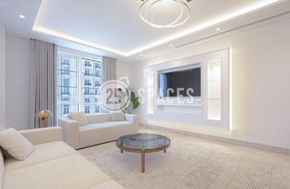 Apartment - 2 Bedrooms - 3 Bathrooms for rent in The Garden - Floresta Gardens - The Pearl Island - Doha