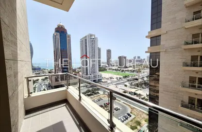 Apartment - 2 Bedrooms - 2 Bathrooms for rent in Lusail Marina Heights - Marina District - Lusail