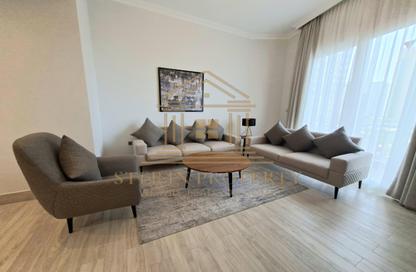 Apartment - 2 Bedrooms - 3 Bathrooms for rent in Lusail Residence - Marina District - Lusail