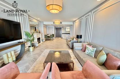 Apartment - 2 - 4 for rent in Al Mutahidah Tower - Viva Bahriyah - The Pearl Island - Doha