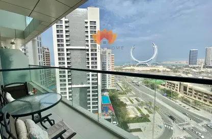 Apartment - 1 Bedroom - 2 Bathrooms for rent in Lusail Marina Heights - Marina District - Lusail
