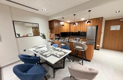Apartment - 1 Bedroom - 2 Bathrooms for rent in Lusail Marina Heights - Marina District - Lusail Apartment - 1 Bedroom - 2 Bathrooms for rent in Lusail Marina Heights - Marina District - Lusail