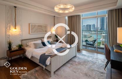 Apartment - 2 Bedrooms - 4 Bathrooms for rent in Crystal Residence - Gewan Island - The Pearl Island - Doha