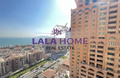 Apartment - 1 Bedroom - 2 Bathrooms for rent in East Porto Drive - Porto Arabia - The Pearl Island - Doha
