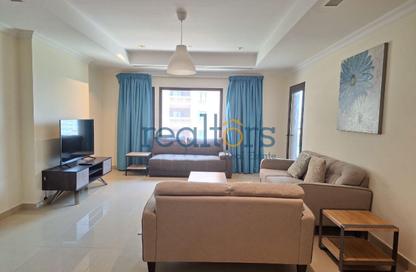 Apartment - 1 Bedroom - 2 Bathrooms for rent in Tower 13 - Porto Arabia - The Pearl Island - Doha Apartment - 1 Bedroom - 2 Bathrooms for rent in Tower 13 - Porto Arabia - The Pearl Island - Doha