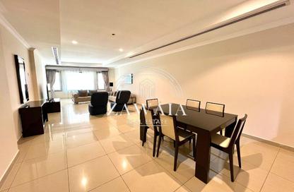 Apartment - 1 Bedroom - 2 Bathrooms for rent in Tower 24 - Porto Arabia - The Pearl Island - Doha
