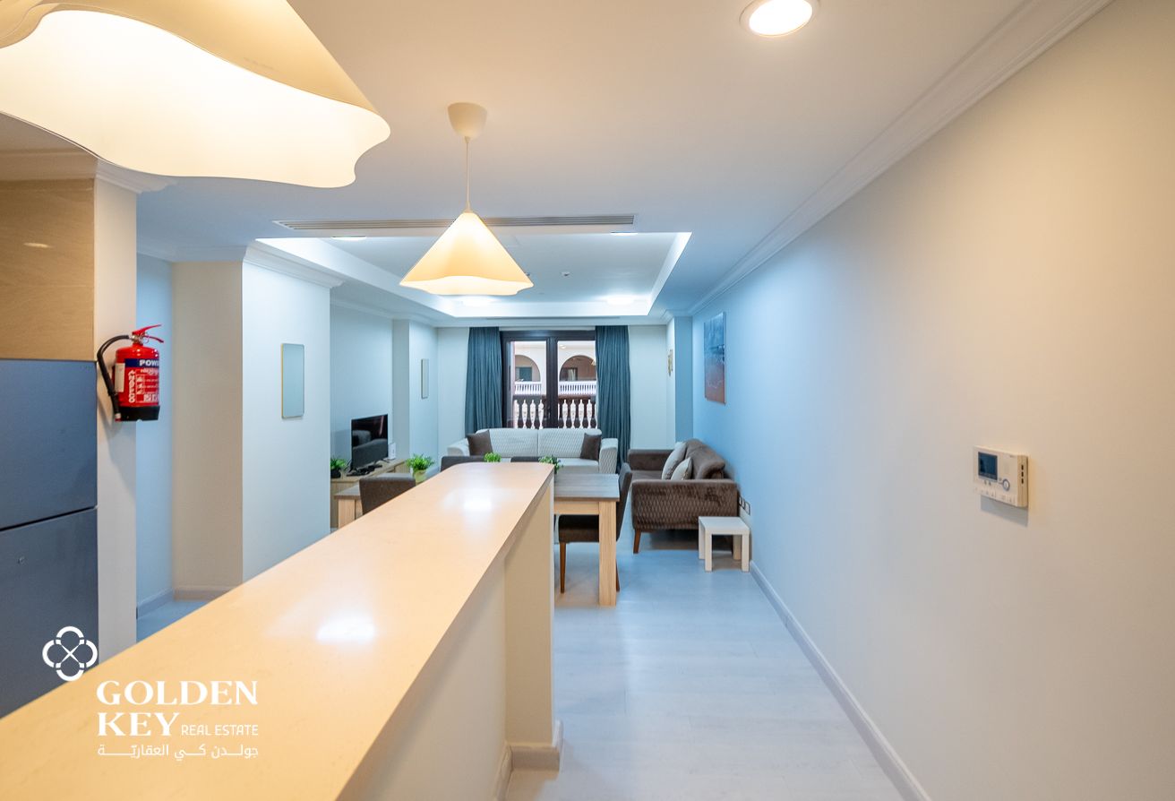 Fully Furnished | 1BR with Balcony | Porto Arabia