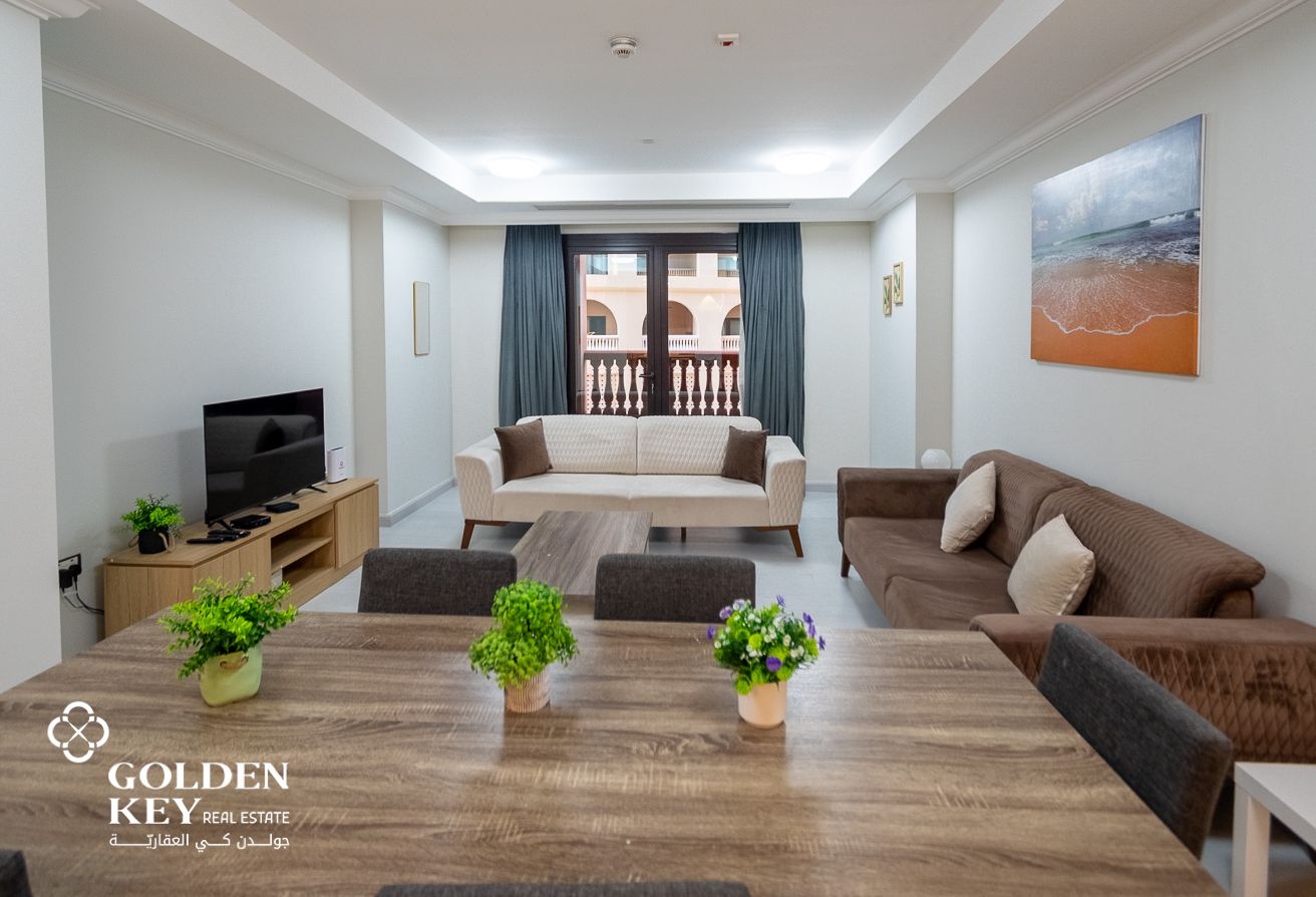 Fully Furnished | 1BR with Balcony | Porto Arabia