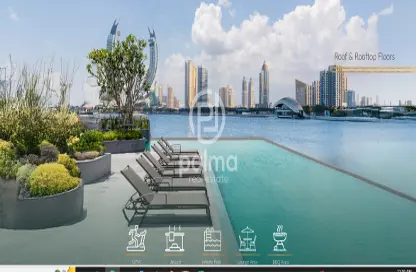 شقة - 3 غرف نوم - 3 حمامات للبيع في مرتفعات مارينا لوسيل - منطقة المارينا - الوسيل