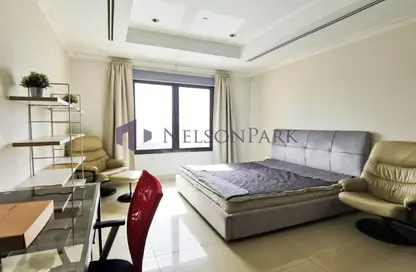 Apartment - Studio - 1 Bathroom for rent in East Porto Drive - Porto Arabia - The Pearl Island - Doha