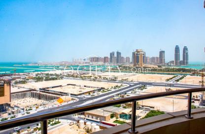 Apartment - 2 Bedrooms - 2 Bathrooms for rent in Lusail Residence - Marina District - Lusail