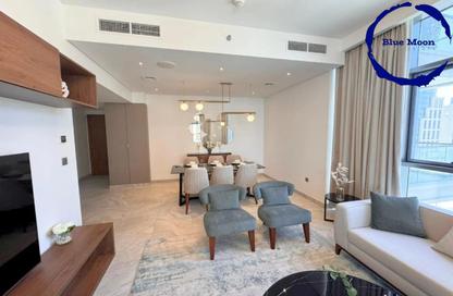 Apartment - 2 Bedrooms - 3 Bathrooms for rent in Lusail Residence - Marina District - Lusail