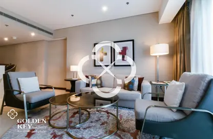 Apartment - 1 Bedroom - 2 Bathrooms for rent in Abraj Bay - Abraj Quartiers - The Pearl Island - Doha