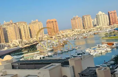 Apartment - 2 Bedrooms - 3 Bathrooms for sale in East Porto Drive - Porto Arabia - The Pearl Island - Doha