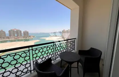 Apartment - 3 Bedrooms - 4 Bathrooms for rent in Viva West - Viva Bahriyah - The Pearl Island - Doha Apartment - 3 Bedrooms - 4 Bathrooms for rent in Viva West - Viva Bahriyah - The Pearl Island - Doha