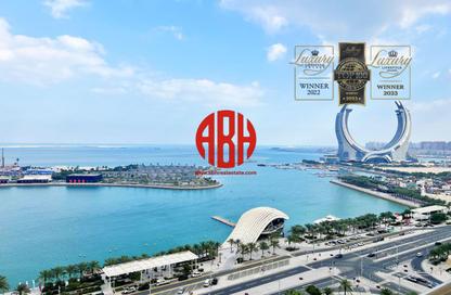 Apartment - 2 Bedrooms - 3 Bathrooms for rent in Lusail Marina Heights - Marina District - Lusail