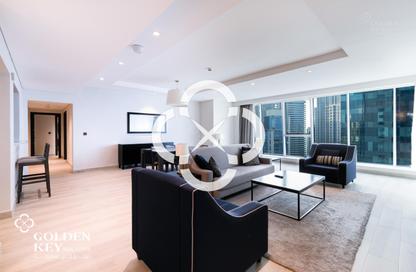 Apartment - 2 Bedrooms - 3 Bathrooms for rent in West Bay Tower - West Bay - West Bay - Doha Apartment - 2 Bedrooms - 3 Bathrooms for rent in West Bay Tower - West Bay - West Bay - Doha
