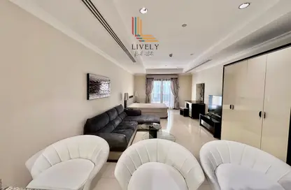 Apartment - Studio - 1 Bathroom for rent in West Porto Drive - Porto Arabia - The Pearl Island - Doha