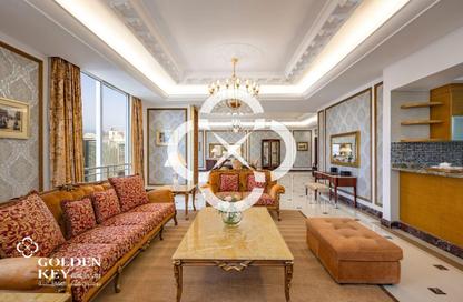Apartment - 3 Bedrooms - 5 Bathrooms for rent in West Bay Tower - West Bay - West Bay - Doha