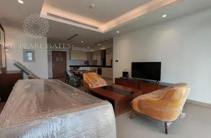 شقة - غرفة نوم - 2 حمامات للايجار في مرتفعات مارينا لوسيل - منطقة المارينا - الوسيل