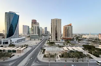 شقة - 2 غرف نوم - 3 حمامات للايجار في برج مارينا 21 - منطقة المارينا - الوسيل