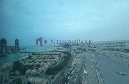 Apartment - 2 Bedrooms - 2 Bathrooms for rent in Zig Zag Tower A - Zig Zag Towers - West Bay - Doha