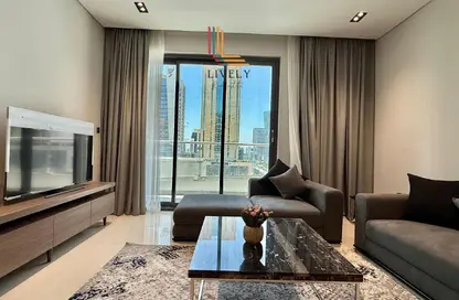 شقة - غرفة نوم - 2 حمامات للايجار في برج مارينا 27 - منطقة المارينا - الوسيل