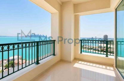 Apartment - 2 Bedrooms - 3 Bathrooms for rent in Viva East - Viva Bahriyah - The Pearl Island - Doha Apartment - 2 Bedrooms - 3 Bathrooms for rent in Viva East - Viva Bahriyah - The Pearl Island - Doha