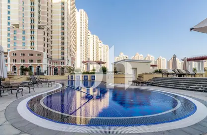 Apartment - 1 Bedroom - 2 Bathrooms for rent in Viva West - Viva Bahriyah - The Pearl Island - Doha