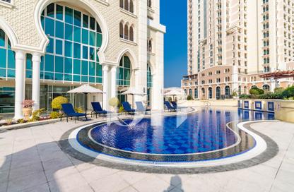 Apartment - 2 Bedrooms - 3 Bathrooms for rent in Viva East - Viva Bahriyah - The Pearl Island - Doha