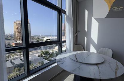 Apartment - 2 - 2 for rent in Lusail Marina Heights - Marina District - Lusail