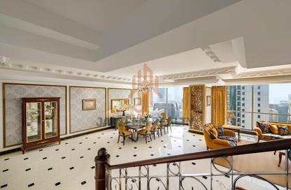 Duplex - 3 Bedrooms - 4 Bathrooms for rent in West Bay Tower - West Bay - West Bay - Doha