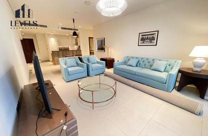 Apartment - 1 Bedroom - 2 Bathrooms for rent in Lusail Marina Heights - Marina District - Lusail
