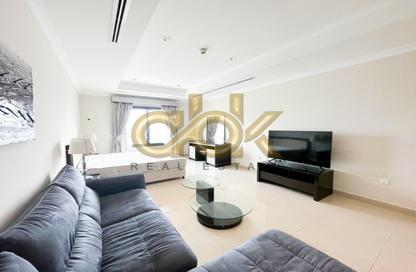 Apartment - Studio - 1 for rent in East Porto Drive - Porto Arabia - The Pearl Island - Doha