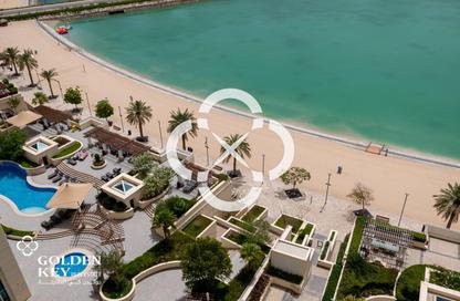 Apartment - 1 Bedroom - 2 Bathrooms for rent in Viva West - Viva Bahriyah - The Pearl Island - Doha