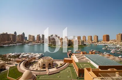 Apartment - 3 Bedrooms - 4 Bathrooms for rent in West Porto Drive - Porto Arabia - The Pearl Island - Doha