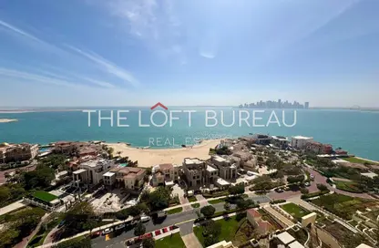 شقة - 1 حمام للايجار في فيفا بحرية شرق - فيفا بحرية - جزيرة اللؤلؤة - الدوحة