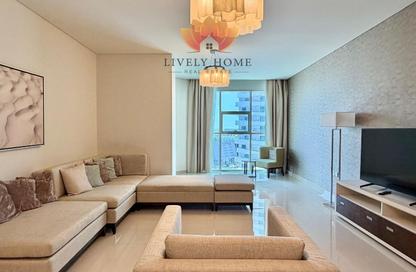 Apartment - 2 - 3 for rent in Lusail Marina Heights - Marina District - Lusail