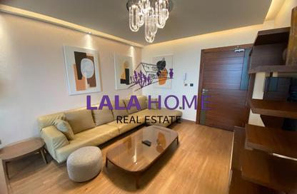 Duplex - 1 Bedroom - 2 Bathrooms for rent in Lusail Marina Heights - Marina District - Lusail