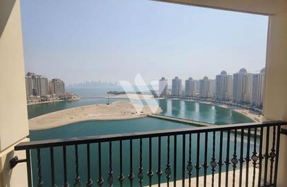 Apartment - Studio - 1 Bathroom for rent in Viva East - Viva Bahriyah - The Pearl Island - Doha